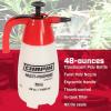 image:imageChapin 10022 Handheld Pump Sprayer 48oz MultiPurpose Translucent Poly Tank WideMouth Opening Adjustable Cone Nozzle amp AntiClog Filter for Weed Fertilizer amp Pest Applications 2 Pack2Pack MultiPurpose