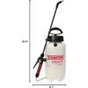 image:imageChapin 26021XP Made in USA 2Gallon HeavyDuty Compression Sprayer for Professional Use with 3 nozzles one Brass Pressure Relief Valve Comfort Grip Handle Translucent White2Gallon