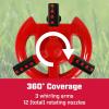 image:imageChapin 3 Arm Rotary Sprinkler Red Up to 40 ft Coverage Lawn Sprinkler Small Area Yards and Garden Watering