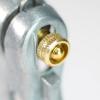image:imageChapin 4600 Professional Heavy Duty Galvanized Steel 7way Spray Nozzle With Ergonomic Rubber Grip SilverRed2 x 2 x 6 inches