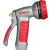 image:imageChapin 4600 Professional Heavy Duty Galvanized Steel 7way Spray Nozzle With Ergonomic Rubber Grip SilverRed3x3x7 inches