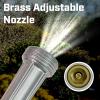 image:imageChapin 4603 Cast Metal Garden Hose Spray Nozzle with Rear Trigger Grip Threaded Connection Fits Standard Garden Hose for Gardening Landscaping Watering and Outdoor Jobs Silver