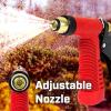 image:imageChapin 4608 Adjustable Cone Tip Garden Hose Spray Nozzle with Rear Trigger Grip Threaded Connection Fits Standard Garden Hose for Gardening Landscaping Watering and Outdoor Jobs RedBlack
