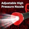 image:imageChapin 4697 Industrial High Flow Firefighter Style Garden Hose Nozzle Classic Fireman Style Grip Nozzle with Threaded Garden Hose Connection Adjustable Twist Nozzle Up to 250 PSI RedBlackFirefighter Style