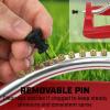 image:imageChapin 4990 Oscillating Lawn Sprinkler with 17 Brass Nozzles Red