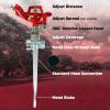 image:imageChapin 4991 Spike Impact Sprinkler 360 Degree Automatic Impact Sprinkler with Yard Spike for Gardens and Lawns Up to 85 ft Coverage Area Lawn Sprinkler Yards and Garden Watering Red