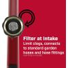 image:imageChapin 4993 Heavy Duty Brass Head Tripod Impact Lawn Sprinkler 360 Degree Coverage for Large Lawns Golf Courses Gardens Adjustable Height Gooseneck Hose Connection Red and Black