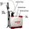 image:imageChapin 61500 4Gallon Made in USA Euro Style Backpack Sprayer with Poly FanCone Nozzles Cushion Grip ShutOff Padded Adjustable Straps 2Stage Filtration System Translucent WhiteSprayer