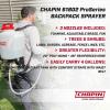 image:imageChapin 61802 4Gallon ProSeries Plus Poly Backpack Sprayer with Foaming Adjustable Nozzle for Fertilizers Herbicides and Pesticides Translucent WhiteSprayer