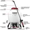 image:imageChapin 63924 Backpack Sprayer 4Gallon 24V BatteryPowered Translucent Poly Tank 6 WideMouth Opening 3Stage Filtration amp Adjustable BrassPoly Nozzles for Fertilizer Weed amp Pest ApplicationsRechargeable