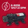 image:imageChapin 69217 12V70 GPM 60 PSI SelfPriming Diaphragm Water Pump for ATVs Marine Boating Water Supply Camping RV Recreation amp Boom Spray Systems10 GPM Standard