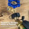 image:imageChapin 69450 Gooseneck Shut Off Hose Coupling Heavy Duty Brass Valve Garden Hose Connector Set of 22pack
