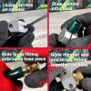 image:imageChapin 69457 Male and Female HeavyDuty Brass Hose Mender Coupling Fits 58 Inch and 34 Inch Garden Hose Repair Fitting Set of 2Male2pack