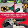 image:imageChapin 69457 Male and Female HeavyDuty Brass Hose Mender Coupling Fits 58 Inch and 34 Inch Garden Hose Repair Fitting Set of 2Male2pack