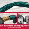 image:imageChapin 69457 Male and Female HeavyDuty Brass Hose Mender Coupling Fits 58 Inch and 34 Inch Garden Hose Repair Fitting Set of 2MaleFemale2pack