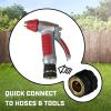 image:imageChapin 69464 Male Garden Hose QuickConnect Fittings Heavy Duty Valve Garden Hose Connector Set of 4Female2pack