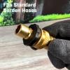 image:imageChapin 69464 Male Garden Hose QuickConnect Fittings Heavy Duty Valve Garden Hose Connector Set of 4Male4pack