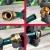 image:imageChapin 69470 Female Garden Hose Repair Connector with Clamps Hose Mender Fittings Set of 4Female4pack