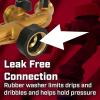 image:imageChapin 69473 HeavyDuty 4Way Brass Manifold Hose Connection Fits Standard Garden Hoses Brass Construction with ShutOff Valves LeakFree Multiple Water Flow for Landscaping and Outdoor Use