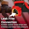 image:imageChapin 69480 Deluxe Hose Splitter Hose Connection Fits Standard Garden Hoses Metal and Plastic Construction with ShutOff Valves LeakFree Dual Water Flow for Landscaping and Outdoor Use