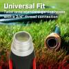 image:imageChapin 69483 Deluxe 4Way Shutoff Hose Connection Fits Standard Garden Hoses Metal and Plastic Construction with ShutOff Valves LeakFree High Volume Water Flow for Landscaping and Outdoor Use