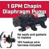 image:imageChapin 8 G 24V Rechargeable Battery ATV Sprayer Tank Size 8 Gal Flow 05 GPM Pressure 60 PSI Model 97024