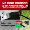 image:imageChapin International 60124 4Gallon 20V Internal Battery Rechargeable Backpack Sprayer Made in The USA 1Pack Translucent WhiteBackpack