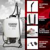 image:imageChapin International 60124 4Gallon 20V Internal Battery Rechargeable Backpack Sprayer Made in The USA 1Pack Translucent WhiteBackpack
