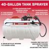 image:imageChapin International 98444 40Gallon AgricultureFarming Tank Sprayer with 2Nozzle Boom and 25 GPM Pump 40gallons 1Pack
