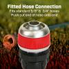 image:imageChapin International Chapin 69484 Male Garden ToolLess 2 Pack Mender Fitting for 5834 Standard Hose RedBlackFemale