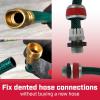 image:imageChapin International Chapin 69484 Male Garden ToolLess 2 Pack Mender Fitting for 5834 Standard Hose RedBlackMale