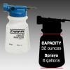 image:imageChapin Made in USA G385 32 Ounce Insecticide Hose End Sprayer Sprays 6 Gallons Fan Spray Nozzle Translucent White32ounce