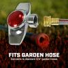 image:imageChapin Rectangular Pattern Spot Sprinkler 2 Pack 360 Coverage Up to 30Feet RedRectangular