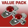 image:imageChapin Rectangular Pattern Spot Sprinkler 2 Pack 360 Coverage Up to 30Feet RedRectangular