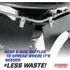 image:imageChapin USA 82400B Made in The USA 100pound Professional Rock Salt and Ice Melt Walk Behind Spreader Baffles 14 Tires T Handle Stainless Steel Frame Enclosed Gear Box Blue