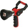 image:imageChapin 4697 Industrial High Flow Firefighter Style Garden Hose Nozzle Classic Fireman Style Grip Nozzle with Threaded Garden Hose Connection Adjustable Twist Nozzle Up to 250 PSI RedBlackFirefighter Water Cannon