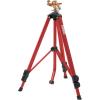 image:imageChapin 4993 Heavy Duty Brass Head Tripod Impact Lawn Sprinkler 360 Degree Coverage for Large Lawns Golf Courses Gardens Adjustable Height Gooseneck Hose Connection Red and Black