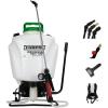 image:imageChapin 61900 Made in The USA 4 Gallon Tree and Turf Pro Commercial Backpack Sprayer with Stainless Steel Wand 3 nozzles 3 Stage Filtration Translucent WhiteSprayer