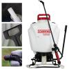 image:imageChapin 63924 Backpack Sprayer 4Gallon 24V BatteryPowered Translucent Poly Tank 6 WideMouth Opening 3Stage Filtration amp Adjustable BrassPoly Nozzles for Fertilizer Weed amp Pest ApplicationsManual Pump