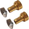 image:imageChapin 69470 Female Garden Hose Repair Connector with Clamps Hose Mender Fittings Set of 4Female2pack