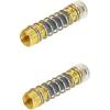 image:imageChapin International Chapin 69490 Kink Extensions 2 Pack Fits Standard Garden Hoses and Spigot Faucets Metal and Plastic Construction LeakFree for Landscaping and Outdoor Use2Pack
