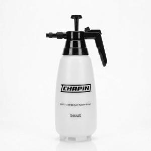 image:imageChapin 10031 Handheld Pump Sprayer 68oz MultiPurpose Lawn amp Garden Translucent Poly Tank Adjustable Brass Nozzle ThumbTrigger Lock amp inTank Filter for Fertilizer Weed amp Pest Applications68 Ounce  Consumer