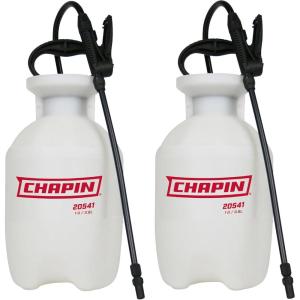 image:imageChapin 20541 Pump Sprayer 1Gallon Foaming Lawn amp Garden Translucent Poly Tank Adjustable Nozzles AntiClog Filter 12 Wand amp 34 Reinforced Hose for Weed Pest amp Fertilizer Applications1Gallon 2Pack