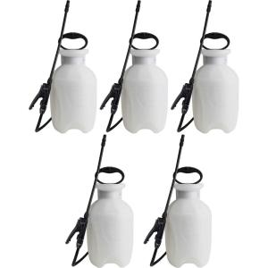 image:imageChapin 20541 Pump Sprayer 1Gallon Foaming Lawn amp Garden Translucent Poly Tank Adjustable Nozzles AntiClog Filter 12 Wand amp 34 Reinforced Hose for Weed Pest amp Fertilizer Applications5 Pack 1 Gallon