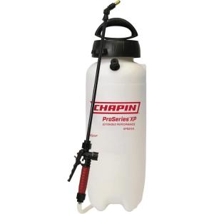 image:imageChapin 26021XP Made in USA 2Gallon HeavyDuty Compression Sprayer for Professional Use with 3 nozzles one Brass Pressure Relief Valve Comfort Grip Handle Translucent White3Gallon