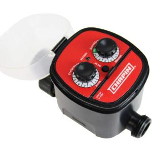 image:imageChapin 41004 Mechanical Water Timer Up to 120 Minutes of Watering for Lawn and Gardens Fits Standard Garden Hoses RedGraySingle Zone Timer