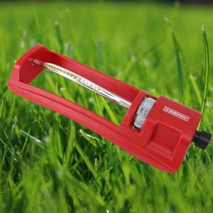 image:imageChapin 4990 Oscillating Lawn Sprinkler with 17 Brass Nozzles Red