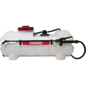 image:imageChapin 97200E Made in the USA 15 Gallon ATVUTV 12 Volt Mounted Spot Sprayer With 6 Inch Wide Mouth High Performing 12 V Diaphragm Pump and Filtration System and 18 Inch Spray Wand Translucent WhiteSpot Sprayer
