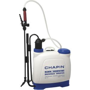 image:imageChapin International 60175 4 Gallon Backpack Sprayer for Bleach amp Disinfecting Made in The USA 1Pack Translucent WhiteOld Design