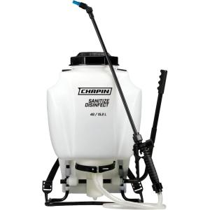 image:imageChapin International 63819 4Gallon Backpack Sprayer for Disinfection Translucent White